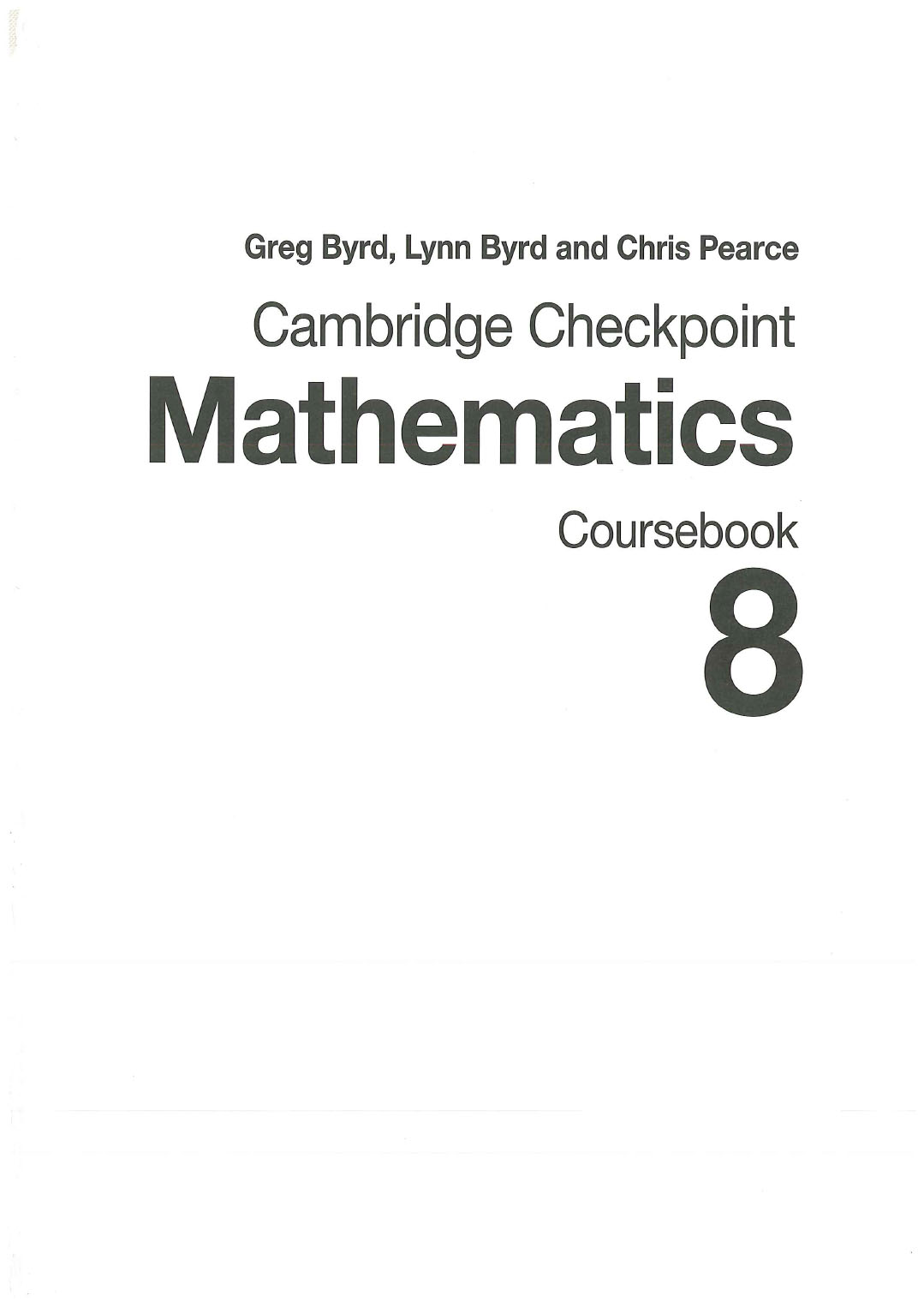 Mathematics course book + practice book