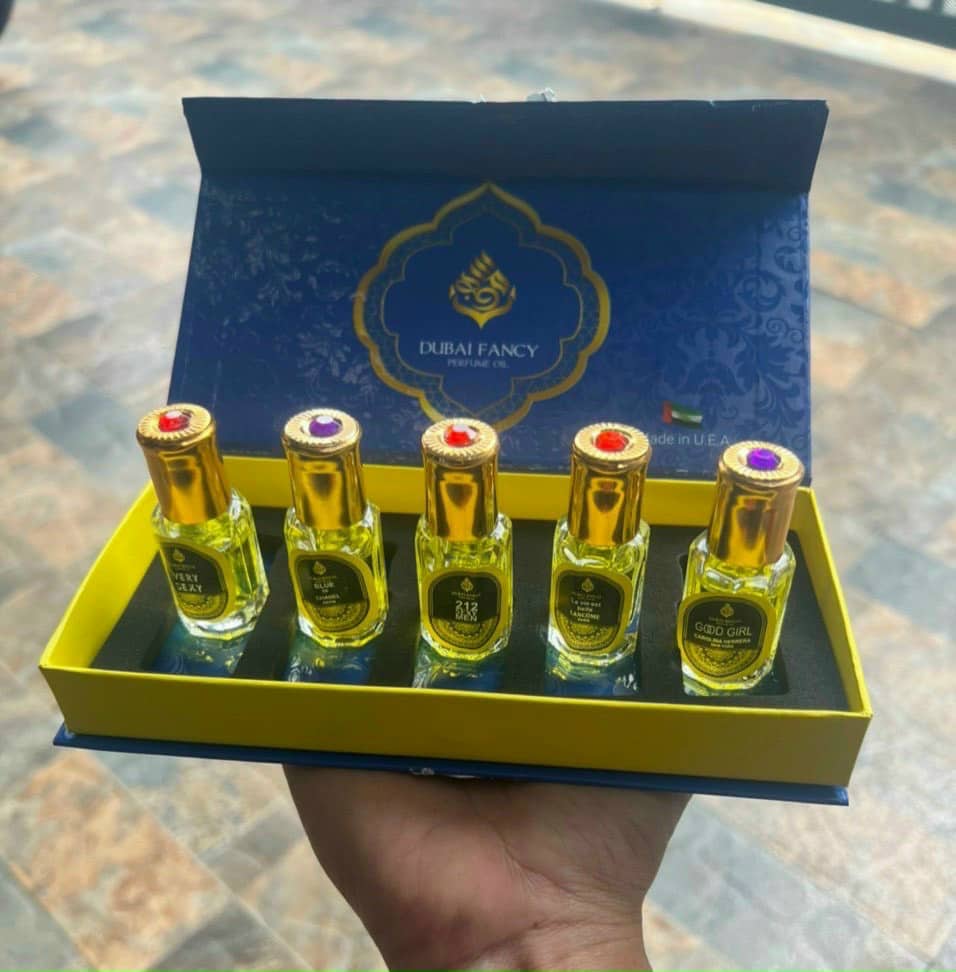 Set 6 Chai Nước Hoa Phap Dạng Lăn - 20ml/chai