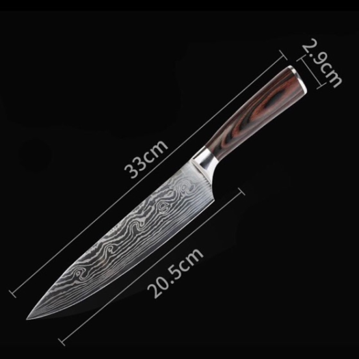 [Hàng cao cấp] Dao sashimi 7CR17 - PHONG CÁCH NHẬT BẢN , DÀI 33CM