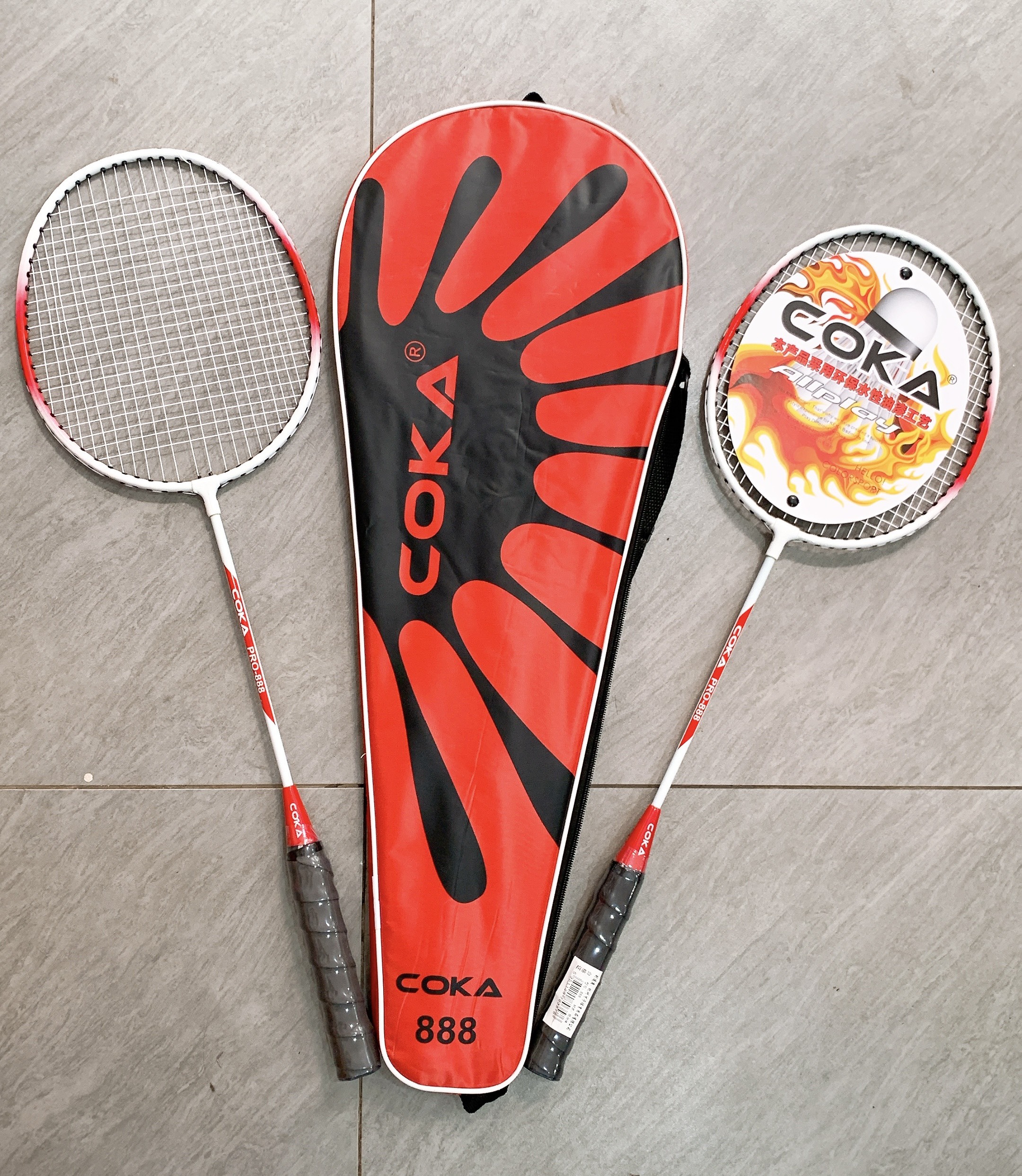 Vợt Cầu Lông COKA 888 (1 đôi)