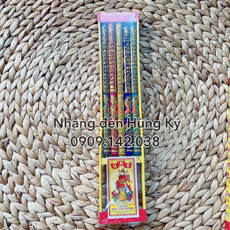 Nhang 5 cây 5 màu cúng Thần Tài