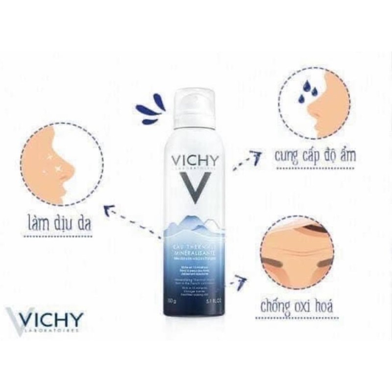 Xịt khoáng Vichy 300ml