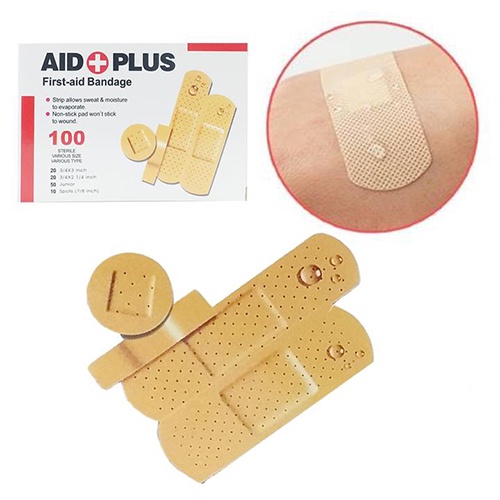 Hộp 100 Băng Keo Cá Nhân