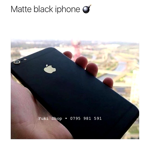 Tấm dán Skin đen nhám cho iPhone 5  iPhone 6 iPhone 7 iPhone 8 iPhone 6plus iPhone 7plus iPhone 8plus iPhone X XS XR XS Max iPhone 11 iPhone 11pro iPhone 11 Pro Max 12 Pro Max
