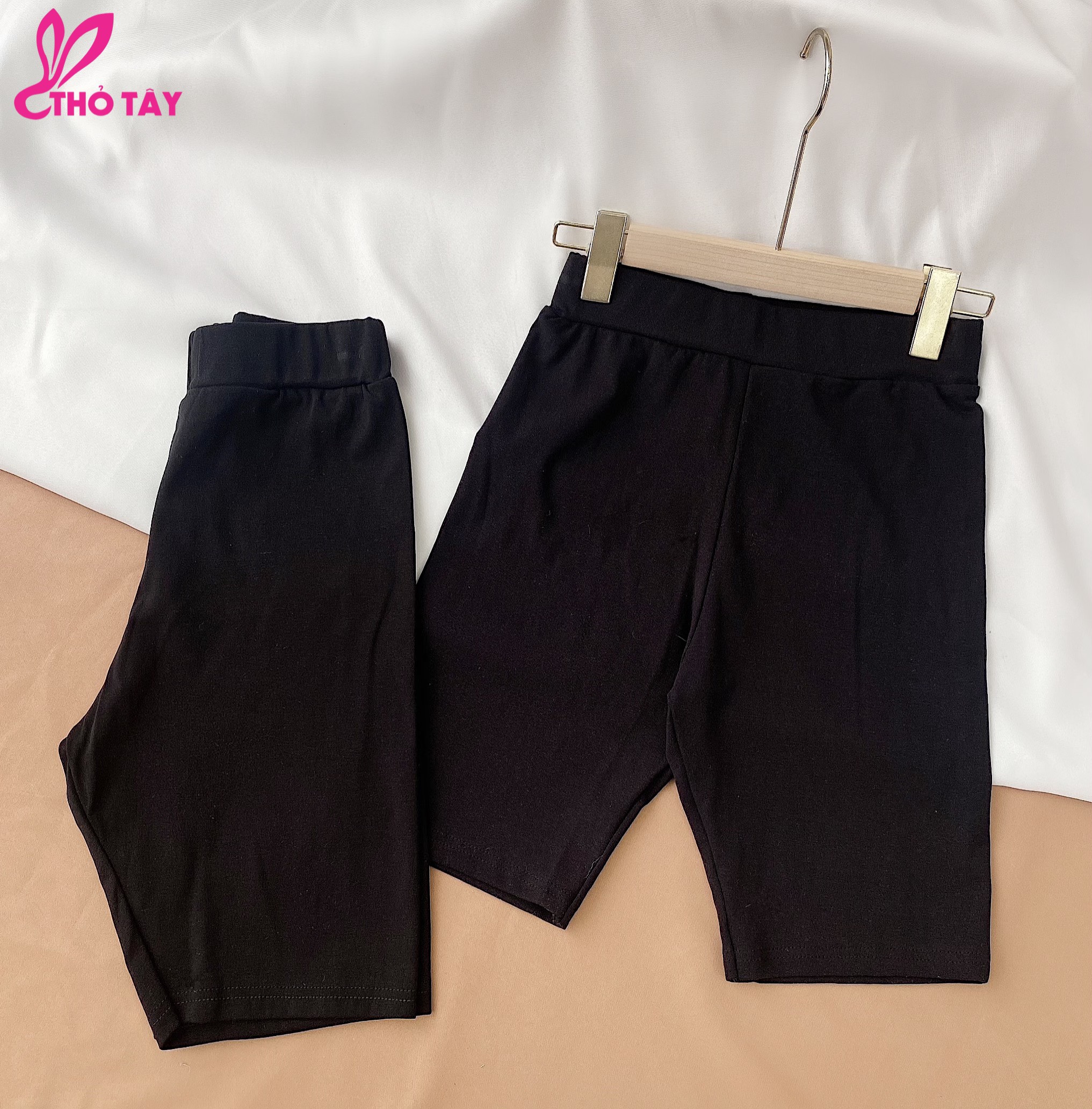 Quần Short Nữ Chất Thun Co Giãn - THỎ TÂY QSV110