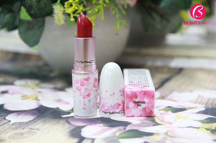 Son MAC Framboise Moi màu đỏ hồng
