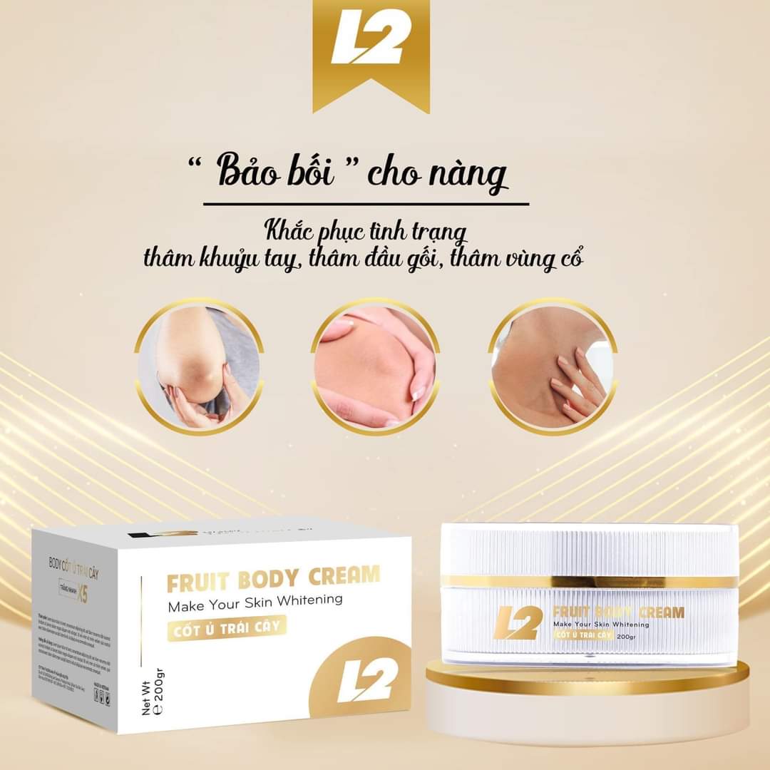 Kem Body Cốt Ủ Trái Cây L2