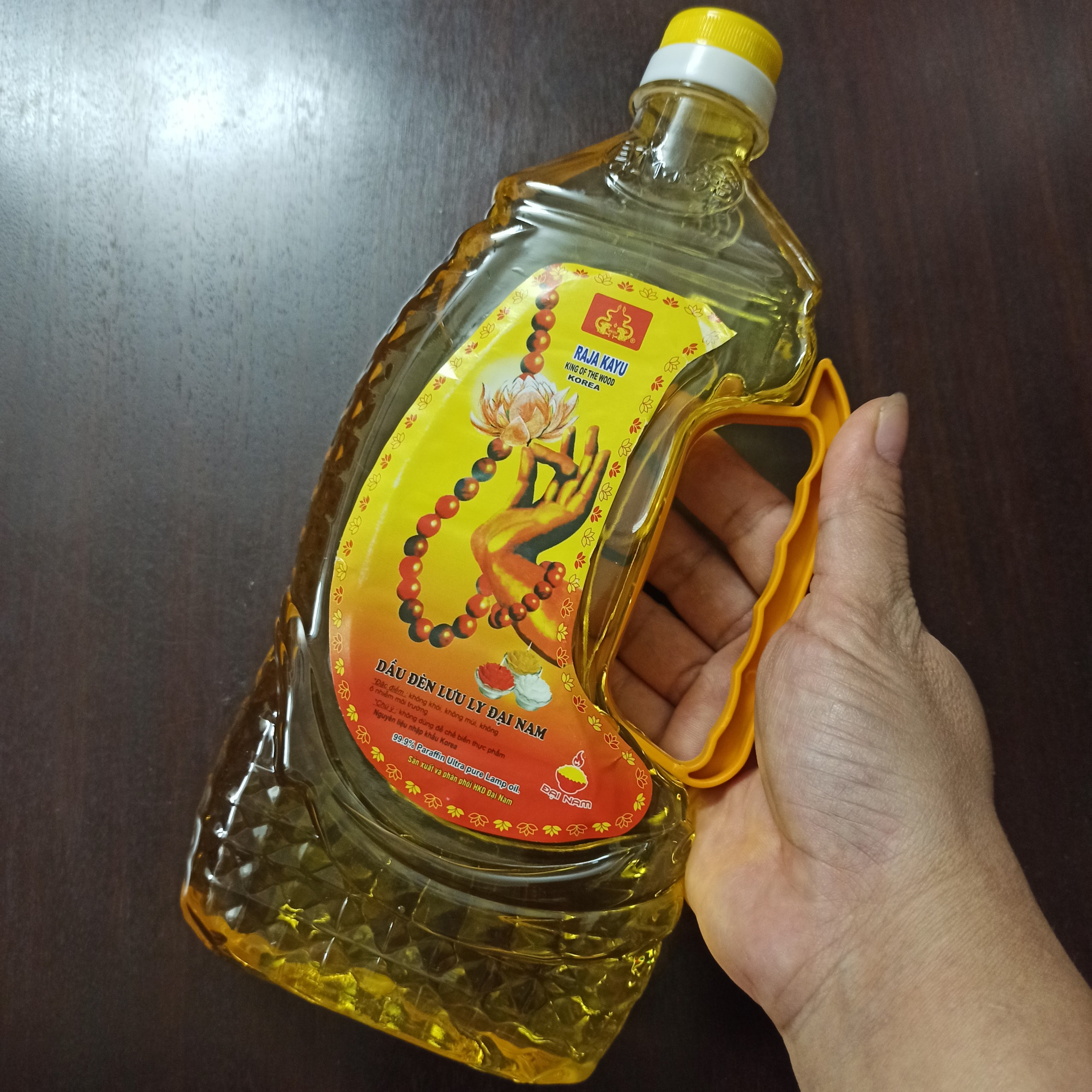 Dầu lưu ly đốt đèn không mùi sử dụng an toàn