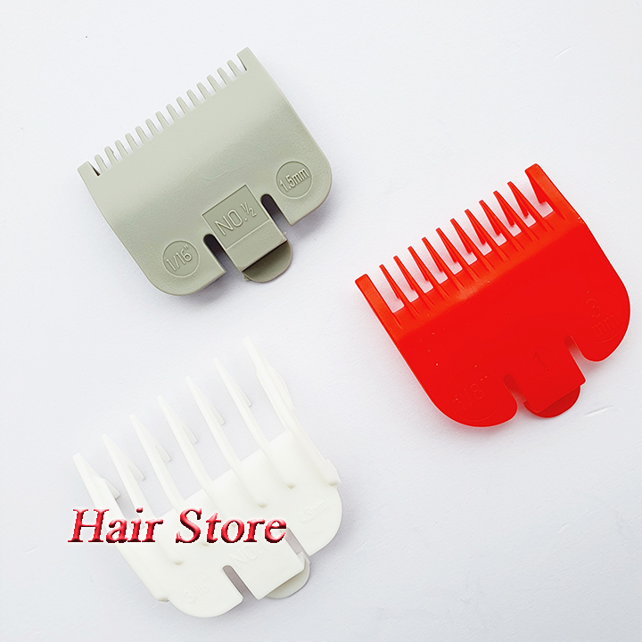Cữ tông đơ - Combo, 3 bộ cữ tông đơ 1.5mm, 3mm, 4.5mm