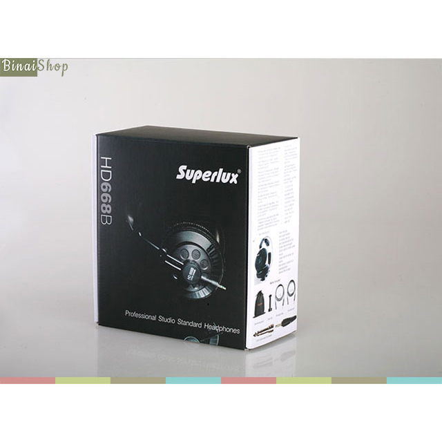 Superlux HD668B - Tai Nghe Kiểm Âm