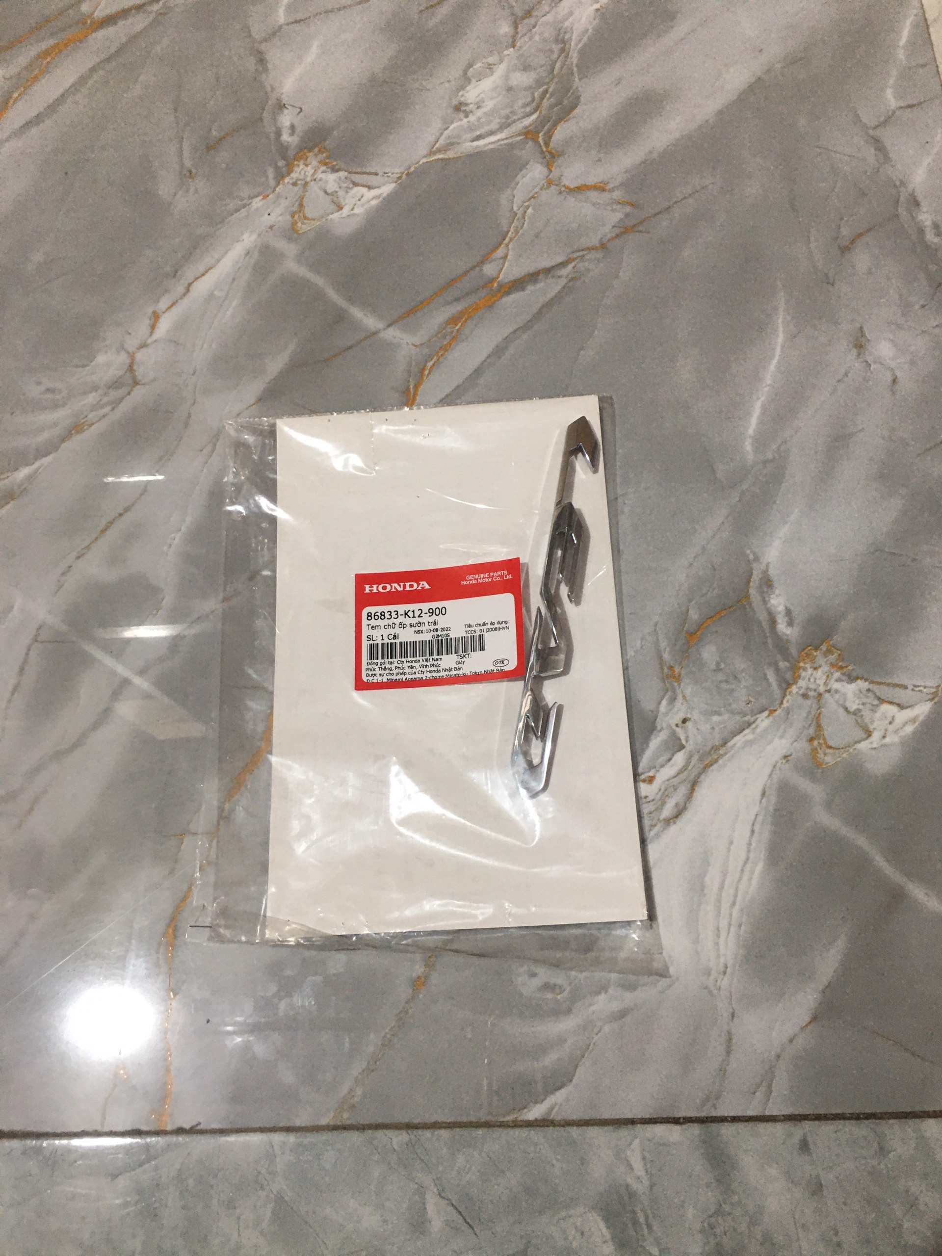 Tem chữ ốp sườn trái Lead 2013-2015 (86833K12900)