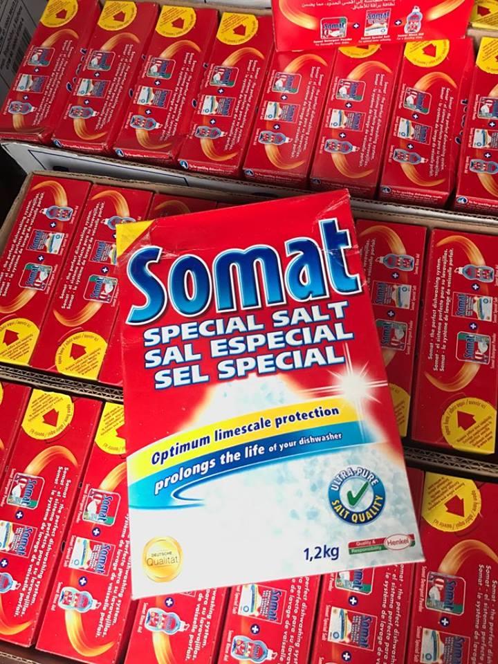 Combo 2 hộp muối somat rửa bát Made in Germany