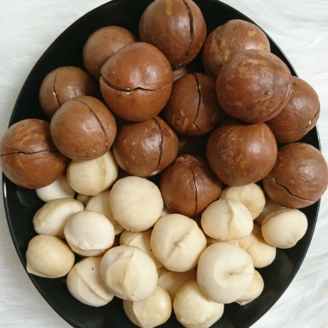 [HCM]500G Hạt macca úc vỏ nứt tự nhiên