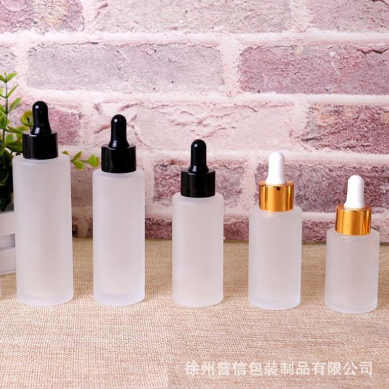 [Combo 3sp]  [20ml/30ml/50ml] Lọ chiết tinh dầu Thủy tinh mờ đựng serum