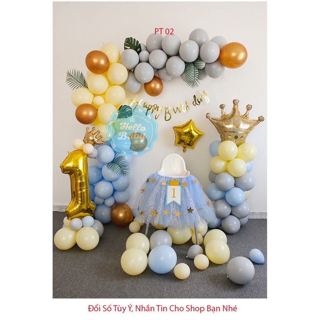 Set trang trí tone màu pastel cho bé