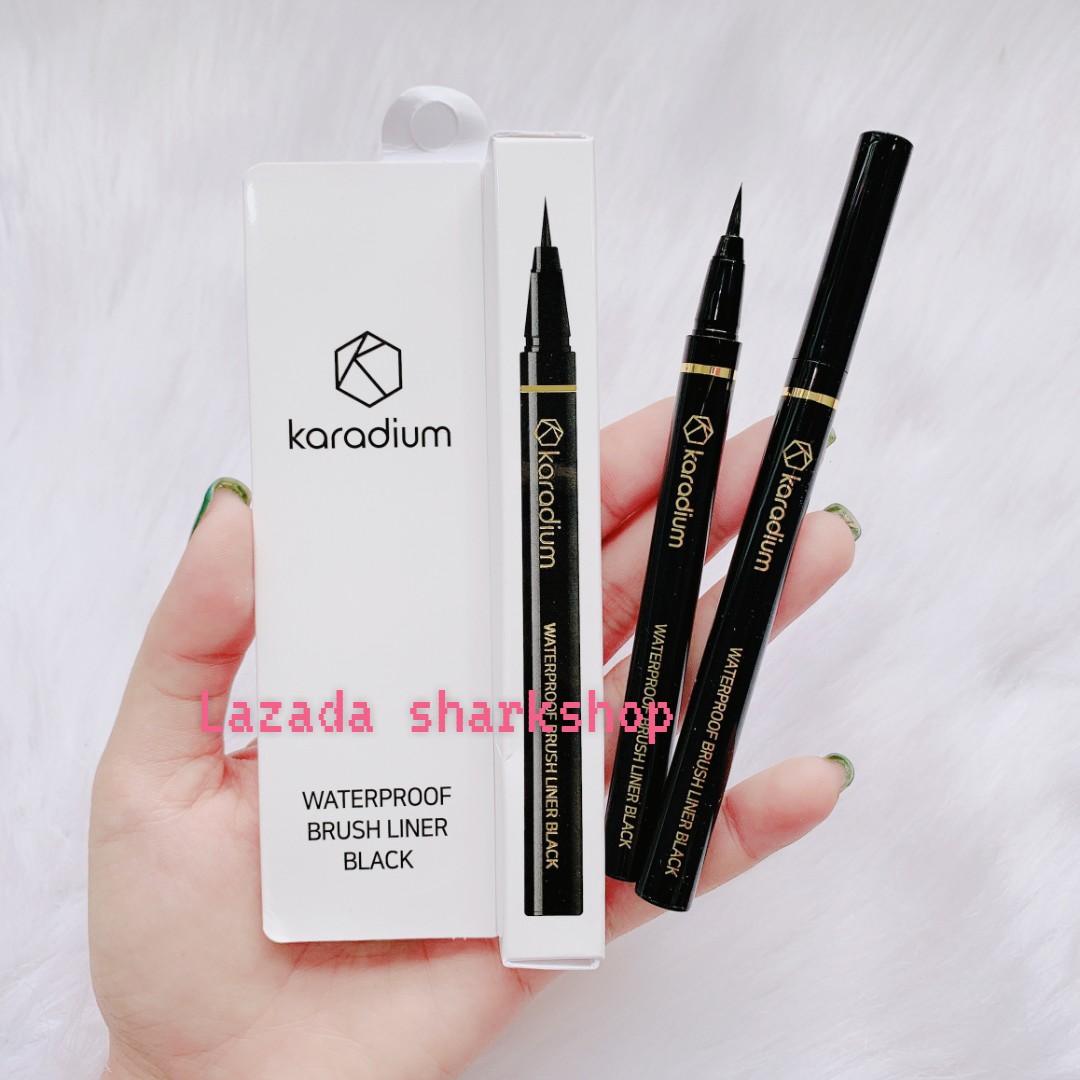 Kẻ mắt nước Karadium Waterproof Brush Liner Black