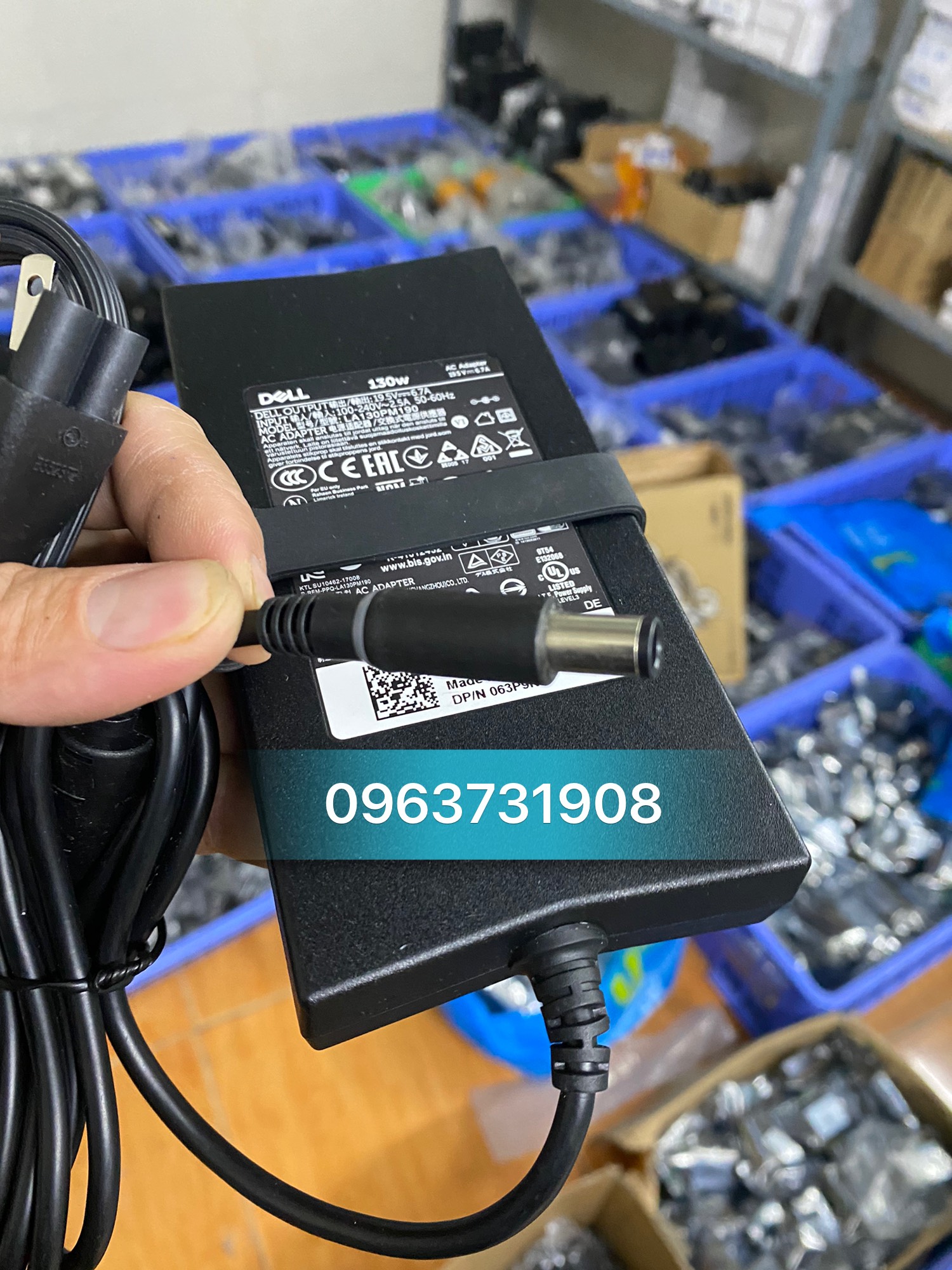 Sạc laptop Dell 130w 19.5V 6.7A