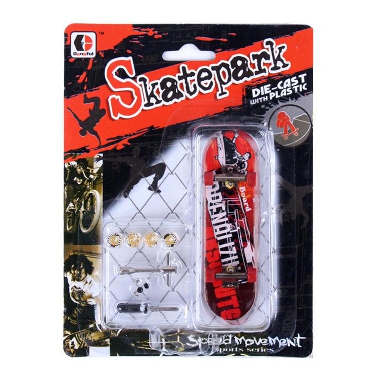Toy Skateboard Finger Lightweight Cool Toys Kit with Mini Skateboards