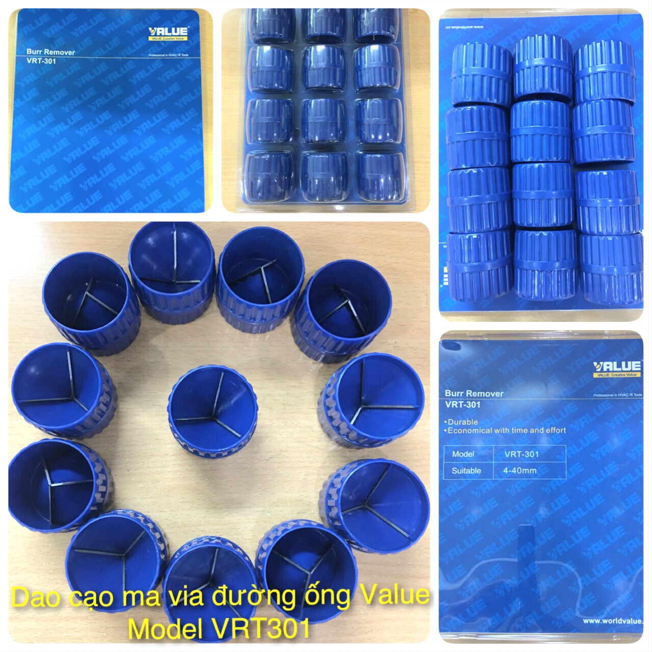 Dao cạo mavia đường ống Value model VRT301