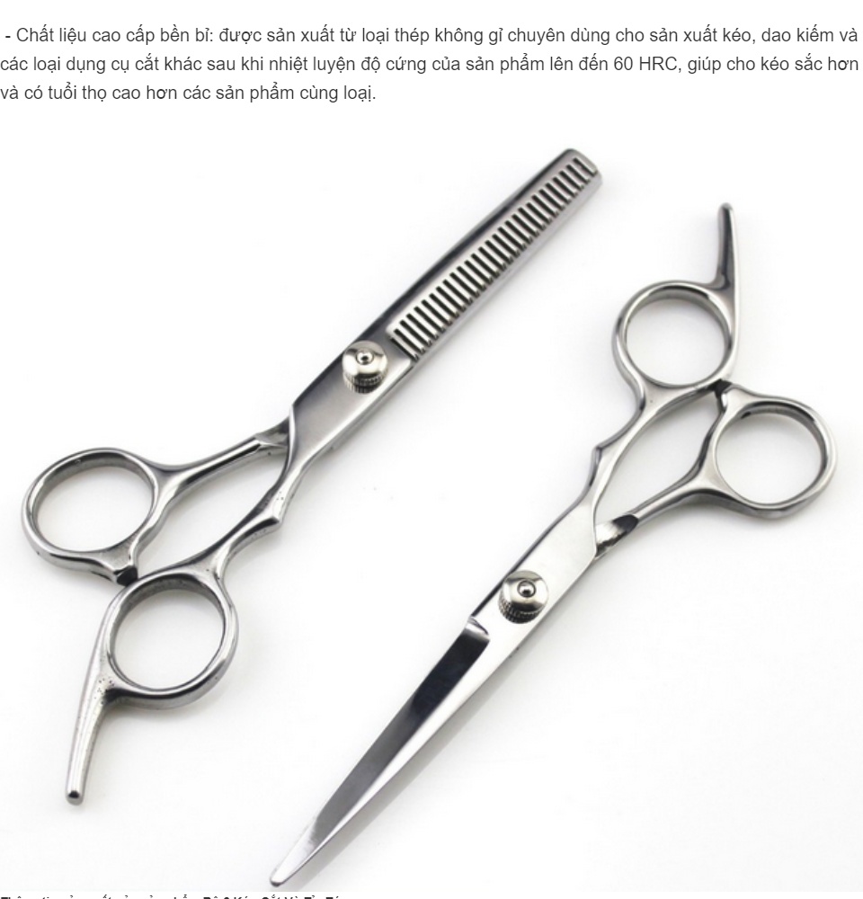 Combo 2 Kéo Cắt Và Kéo Tỉa Tóc