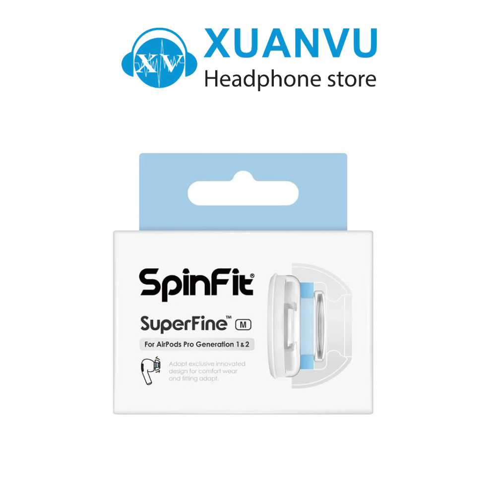 Nút tai nghe cao cấp SpinFit SuperFineTM for AirPods Pro và Airpods Pro 2