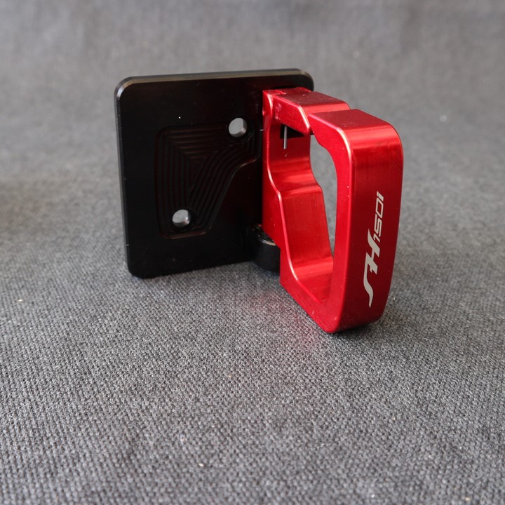 Móc treo đồ xe máy nhôm CNC cao cấp găn xe các đời xe SH, SH mode (màu đỏ)