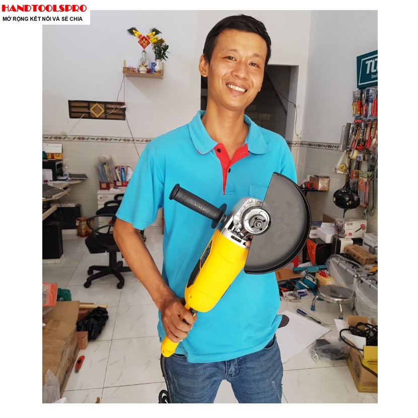 9" máy mài góc cầm tay 2400w ingco ag23508