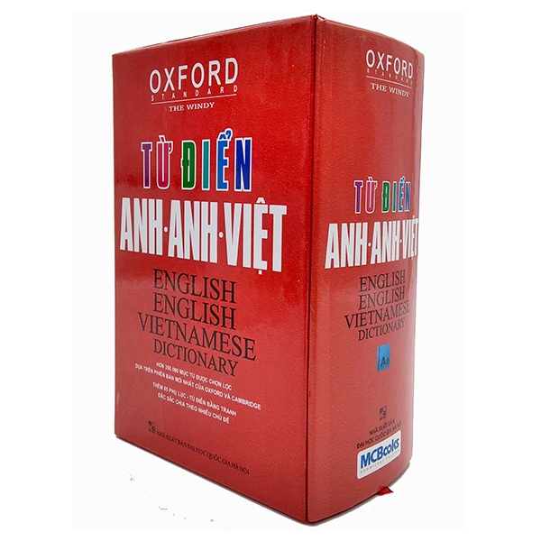 Fahasa - từ điển anh - anh - việt - phiên bản bìa cứng - màu đỏ