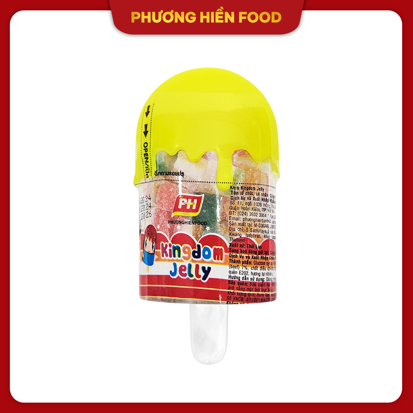 Kẹo kingdom jelly - ice ph 28g