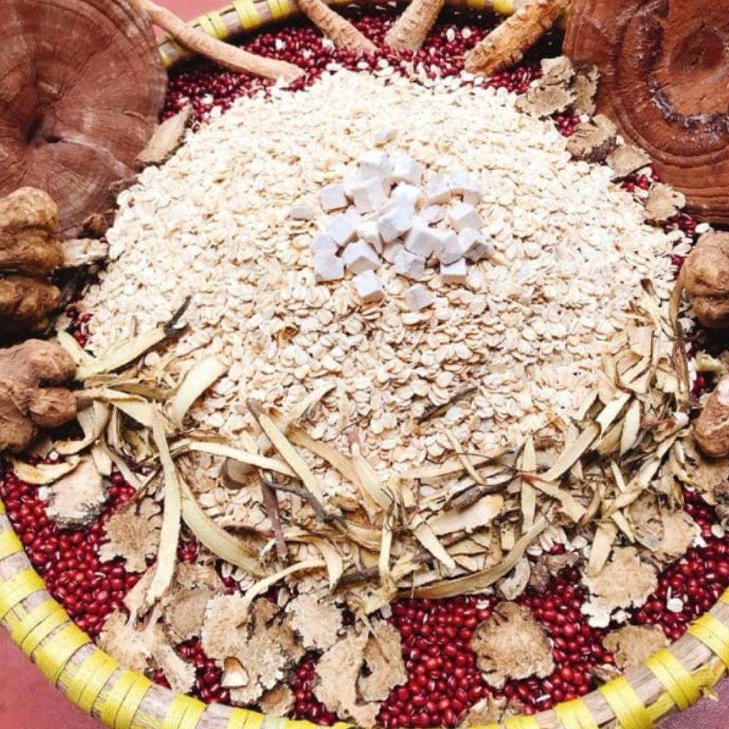 Bột rửa mặt, Bột rửa mặt thảo dược