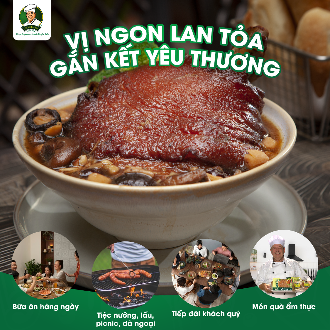 Chân giò hầm thuốc Bắc 1.2kg - Ông già IKA ( Chỉ giao tại Hà Nội)