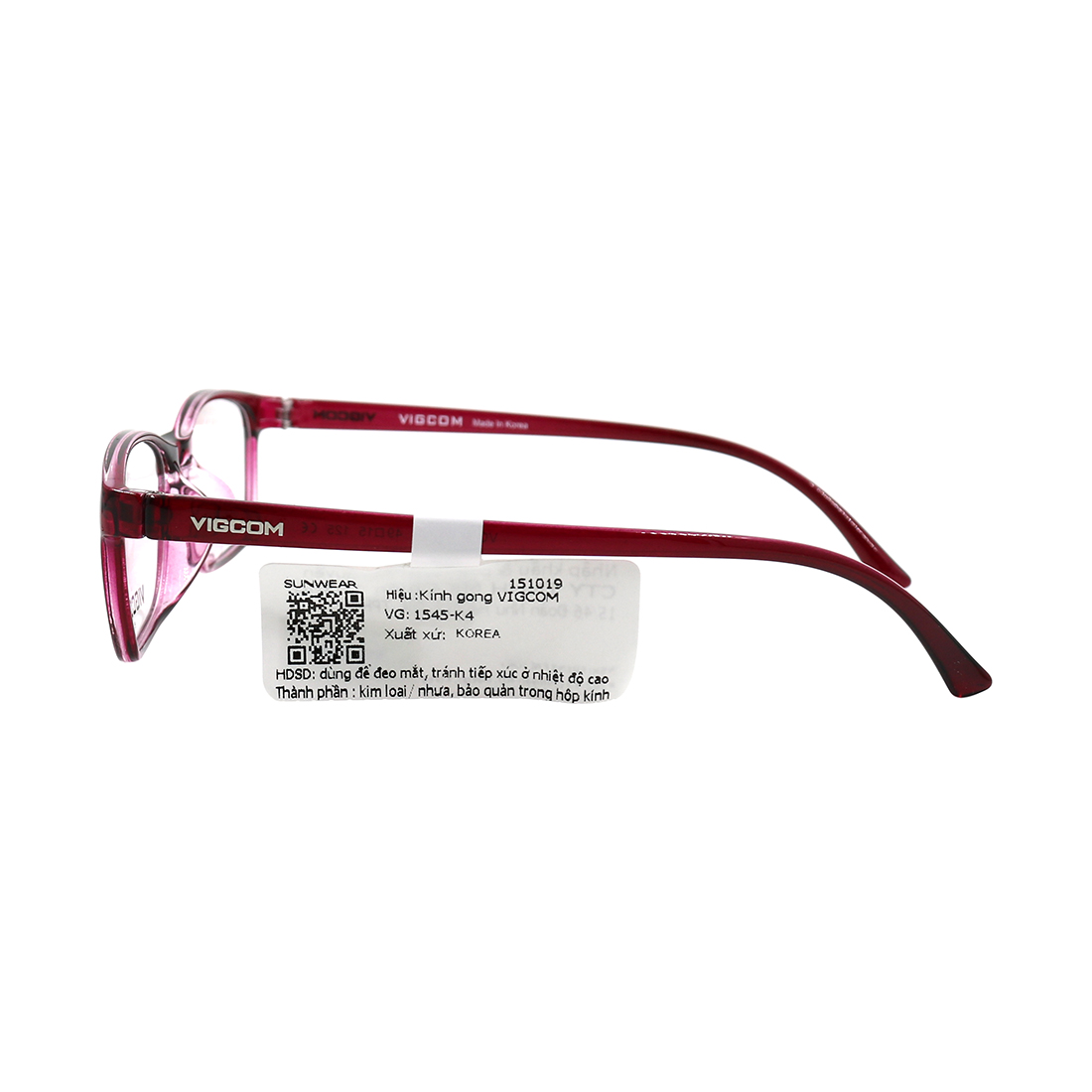 Gọng kính chính hãng VIGCOM VG1545 K4