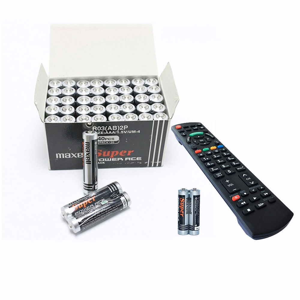 [Ultra sale] box (40 tablets) 3A battery (AAA) Maxell 1.5V Black Indonesia-primary batteries, chopstick batteries, aircon remote batteries, TV remote batteries, battery remote fan, battery for kids toys, good capacity for cheap.-[ 12.12 hot deals]
