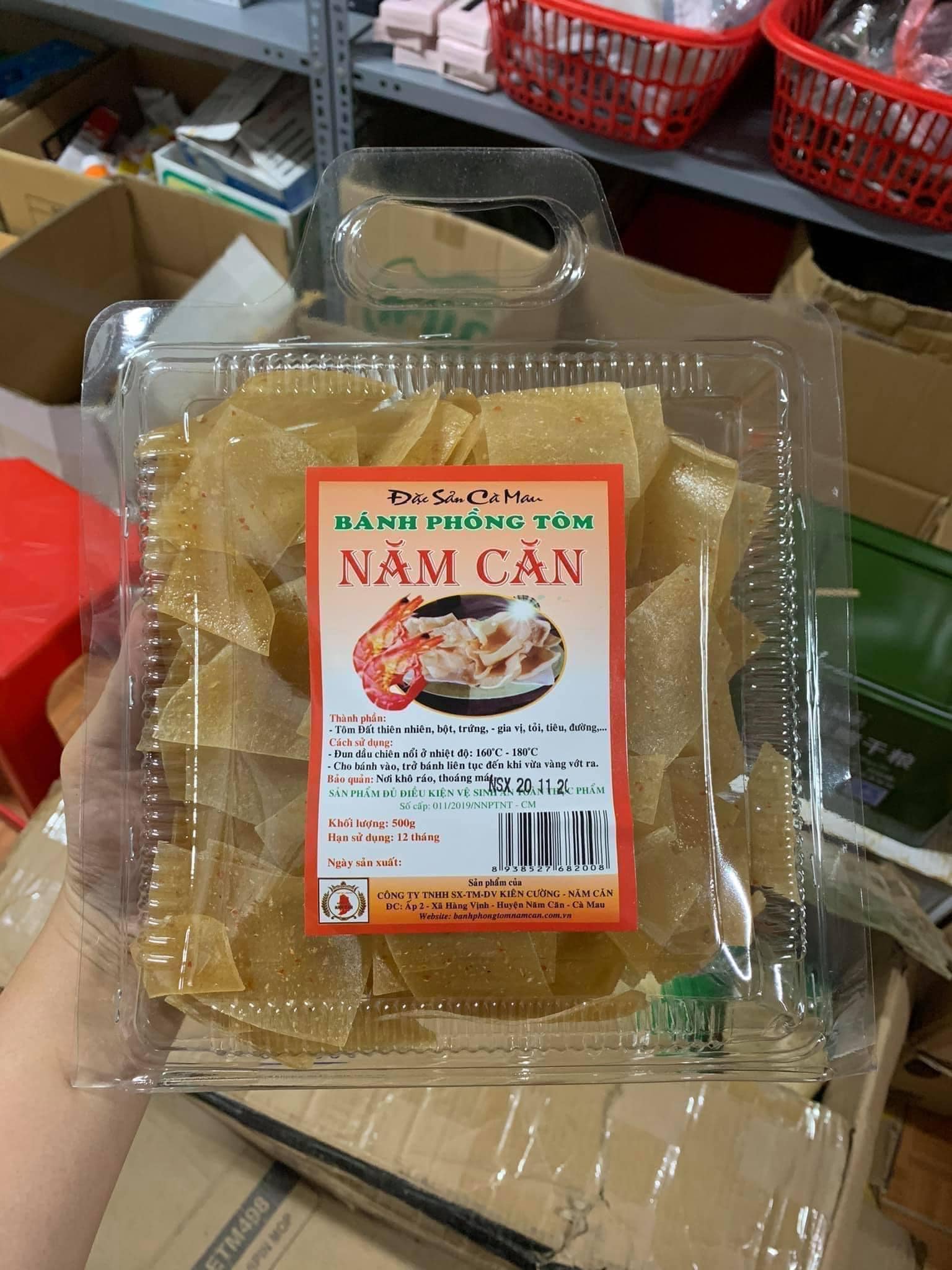 BÁNH PHỒNG TÔM CÀ MAU