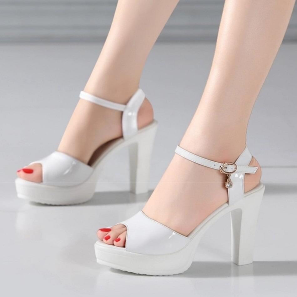 Giày sandal quai bản 10p cao cấp