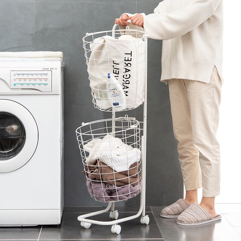 Kệ (Giỏ) Đựng Đồ, Chia Quần Áo Phòng Giặt Cao Cấp