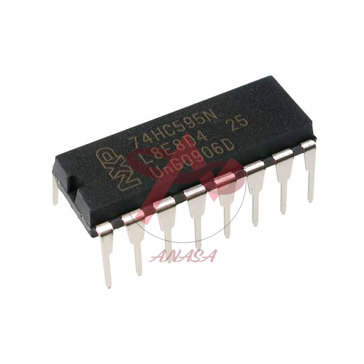 Ic logic 74hc595 dip16