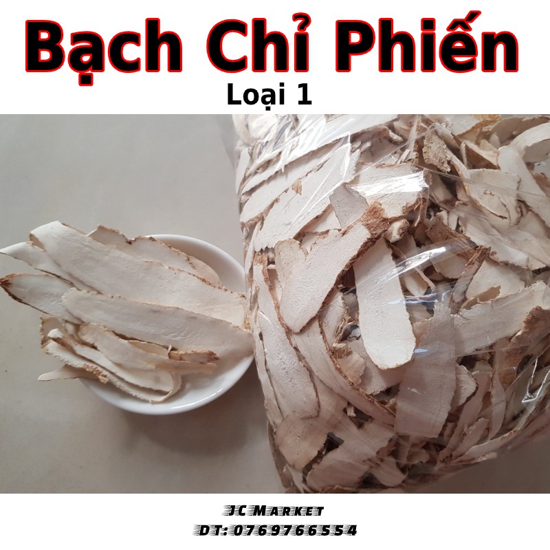 Bạch Chỉ Phiến Nguyên Chất 500 gram