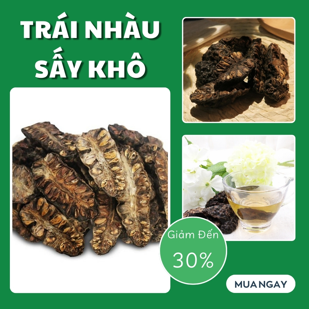 [Hàng mới về] Trái nhàu khô 1kg - Thảo Dược Tấn Phát - Chuyên dùng để ngâm rượu và pha trà