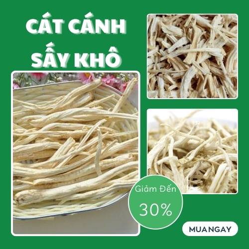 [Hàng mới về] Cát cánh khô 500g - Tấn Phát - chuyên dùng để pha trà