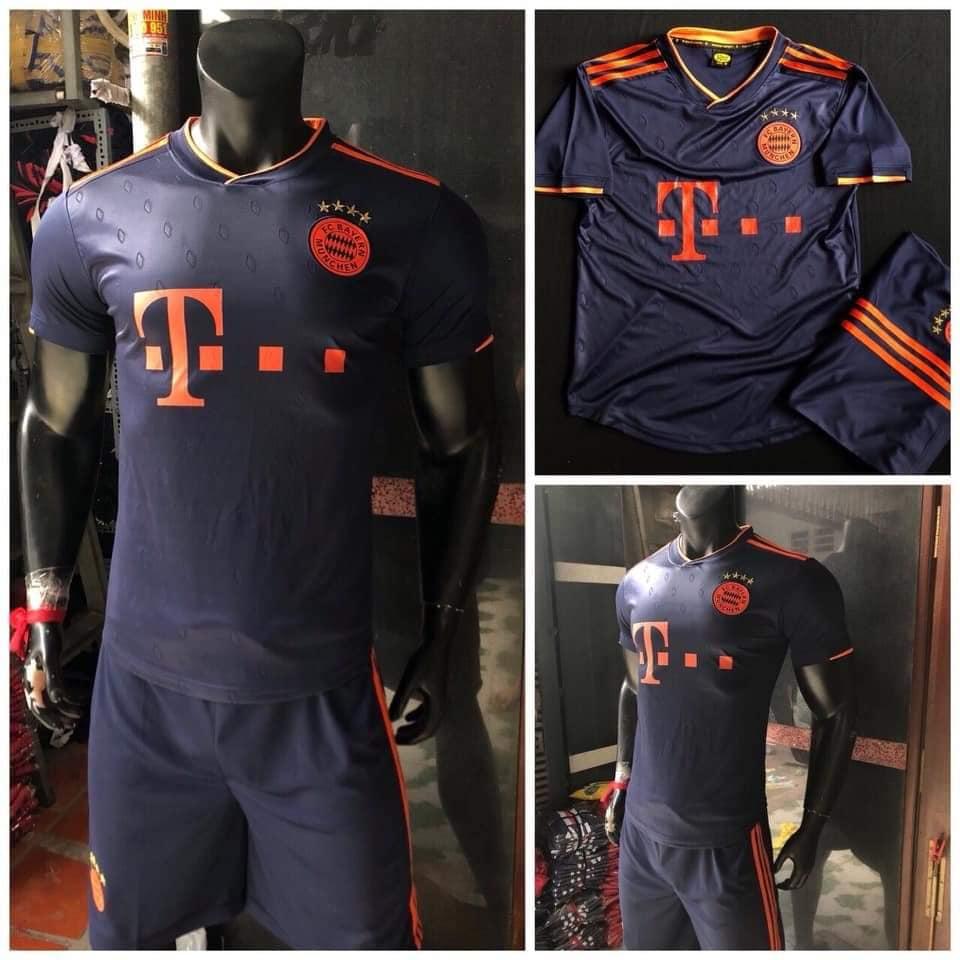 [hàng đẹp thôi rồi]bộ đồ đá banh BAYERN MUNICH ĐEN 2020