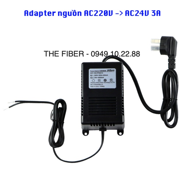 Adapter nguồn ac220v- ac24v 3a - dahua dh-pfm310