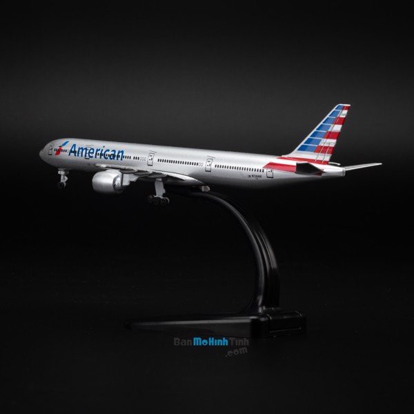 [HCM]Mô hình máy bay American Airlines Boeing B777 20cm Everfly