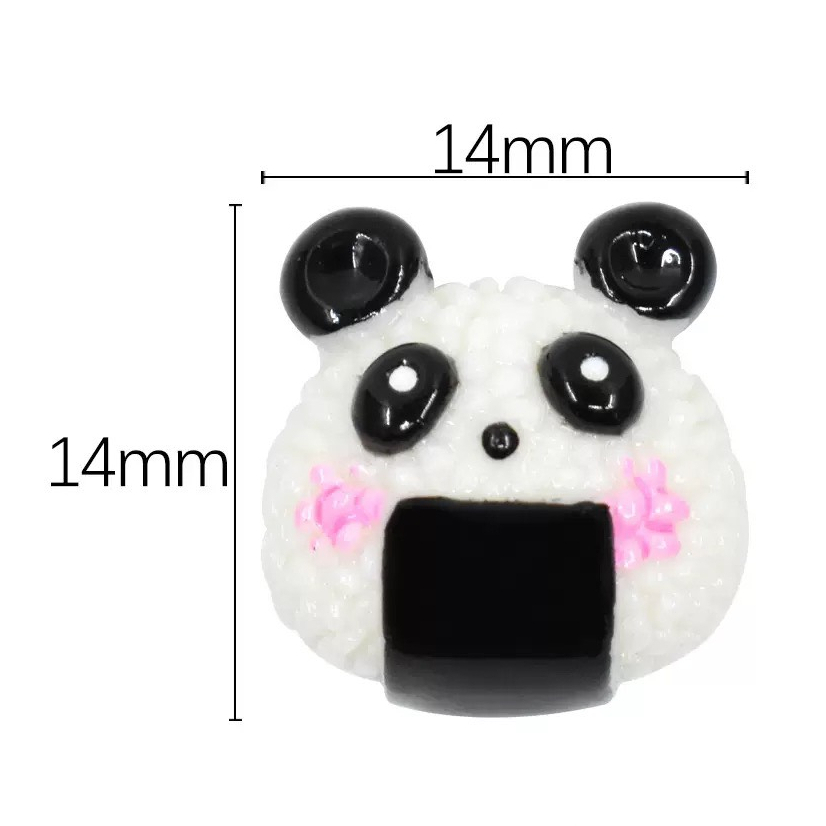 Charm slime/ dụng cụ charm trang trí mô hình set món ăn xinh xắn