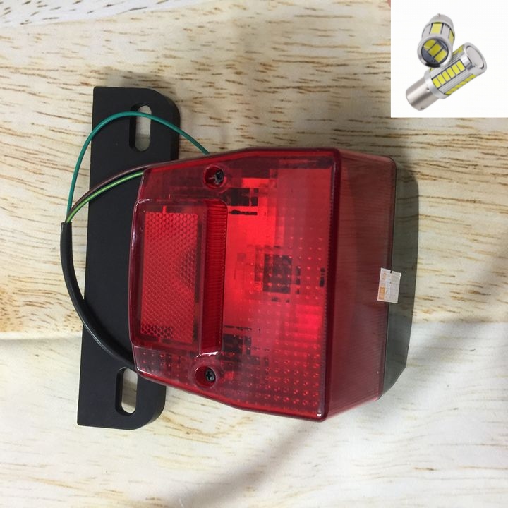 Đèn hậu xe cub 82 kèm bóng , thay đèn hậu sau xe máy cub 82, siêu đồ phụ tùng xe máy