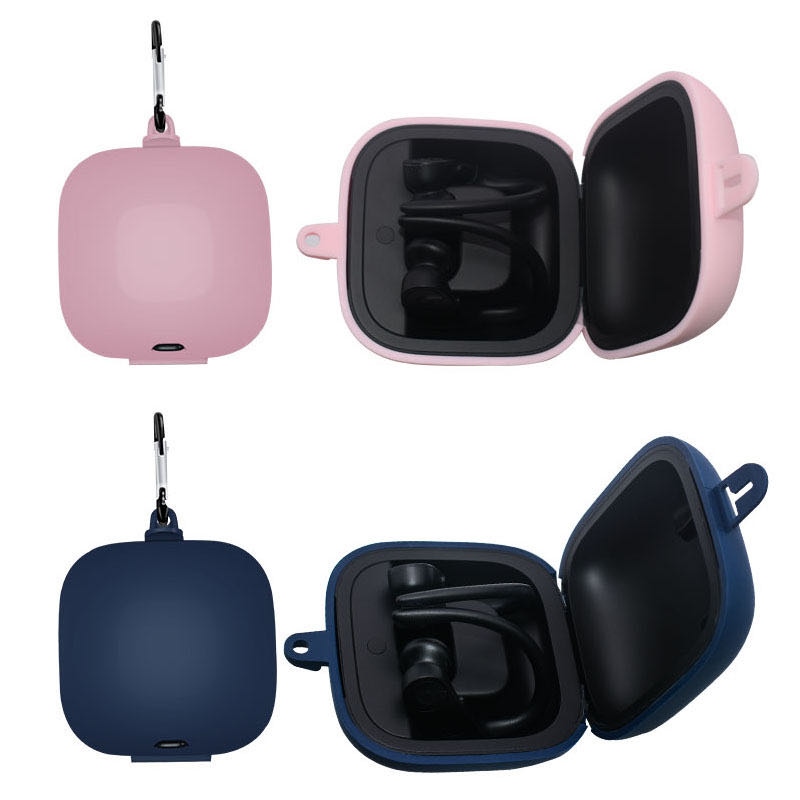 ┅ Silicone Case for Powerbeats Pro ShockProof Full Protective Silicone Scratch Resistant Case for Beats Powerbeats Pro