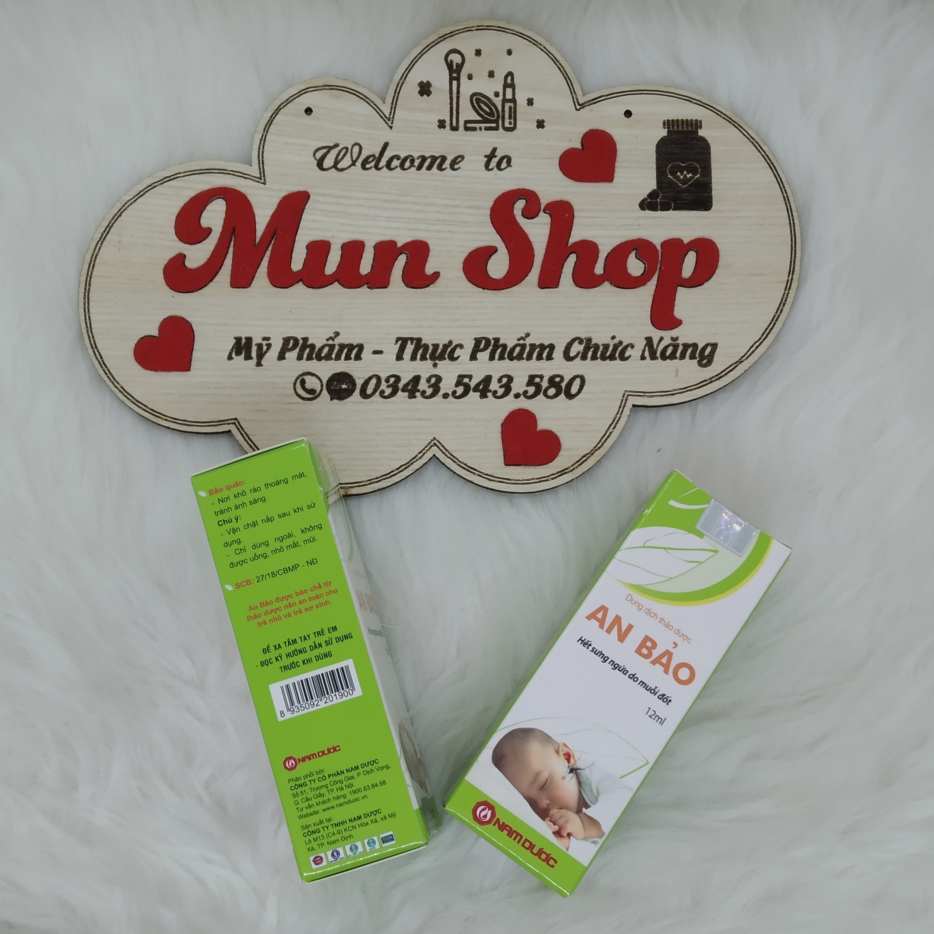 Dung dịch thảo dược bôi muỗi đốt AN BẢO (12ml)