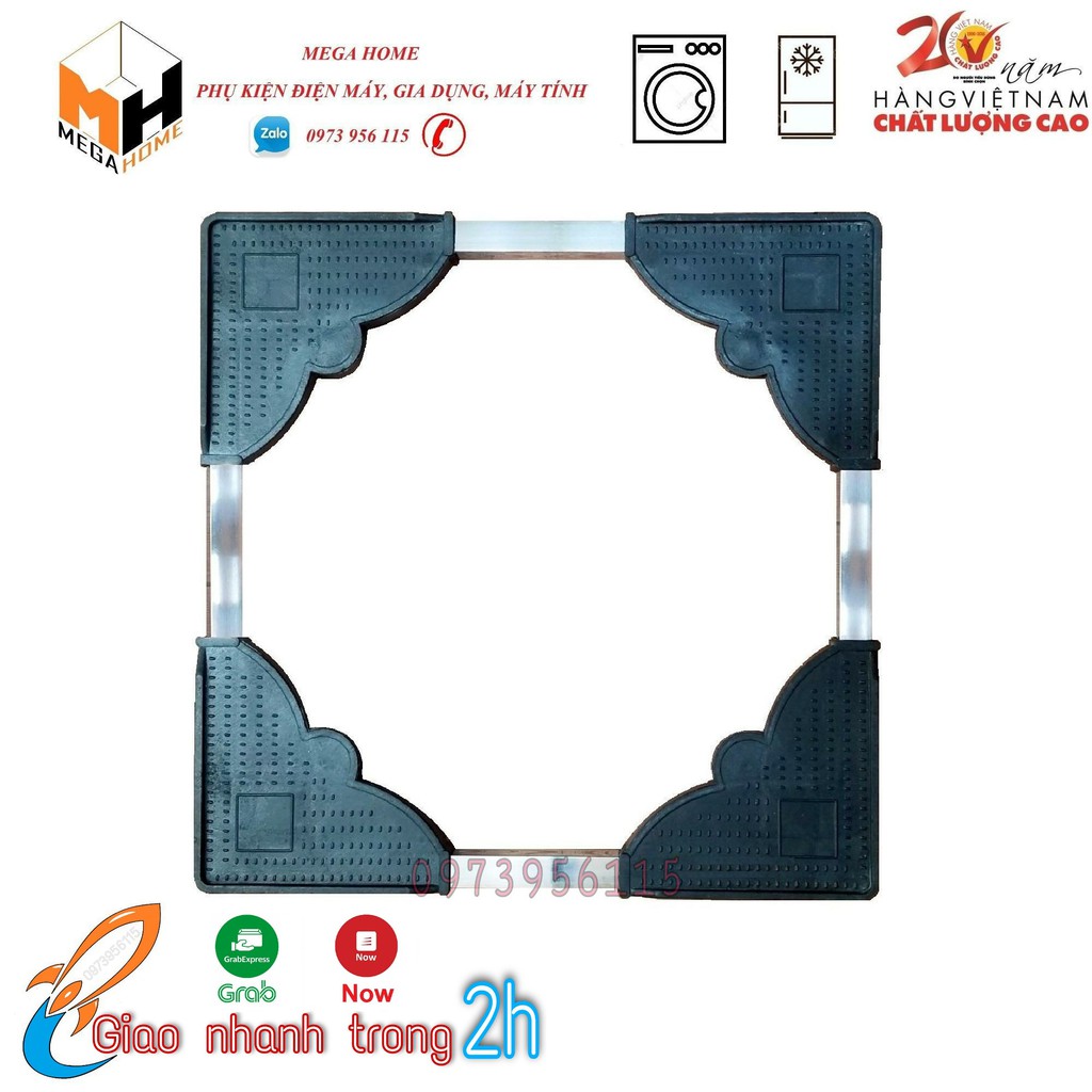 Chân kệ kê máy giặt tủ lạnh đa năng