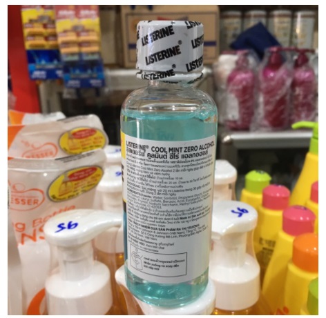 Nước súc miệng Listerine Cool Mint Zero Alcohol 100ml