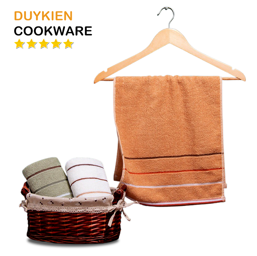 BÁO GIÁ KHĂN MẶT COTTON LAPYARN FM4X 40X78CM 140G | Shopee Lazada Sendo Tiki mới nhất 20 Khăn Mặt Cotton Hoa Văn Sọc Đơn Giản Chân Khăn Size 35x75cm, Bông Dày Dặn, Mịn Và Siêu Thấm Hút (3 Màu Lựa Chọn)